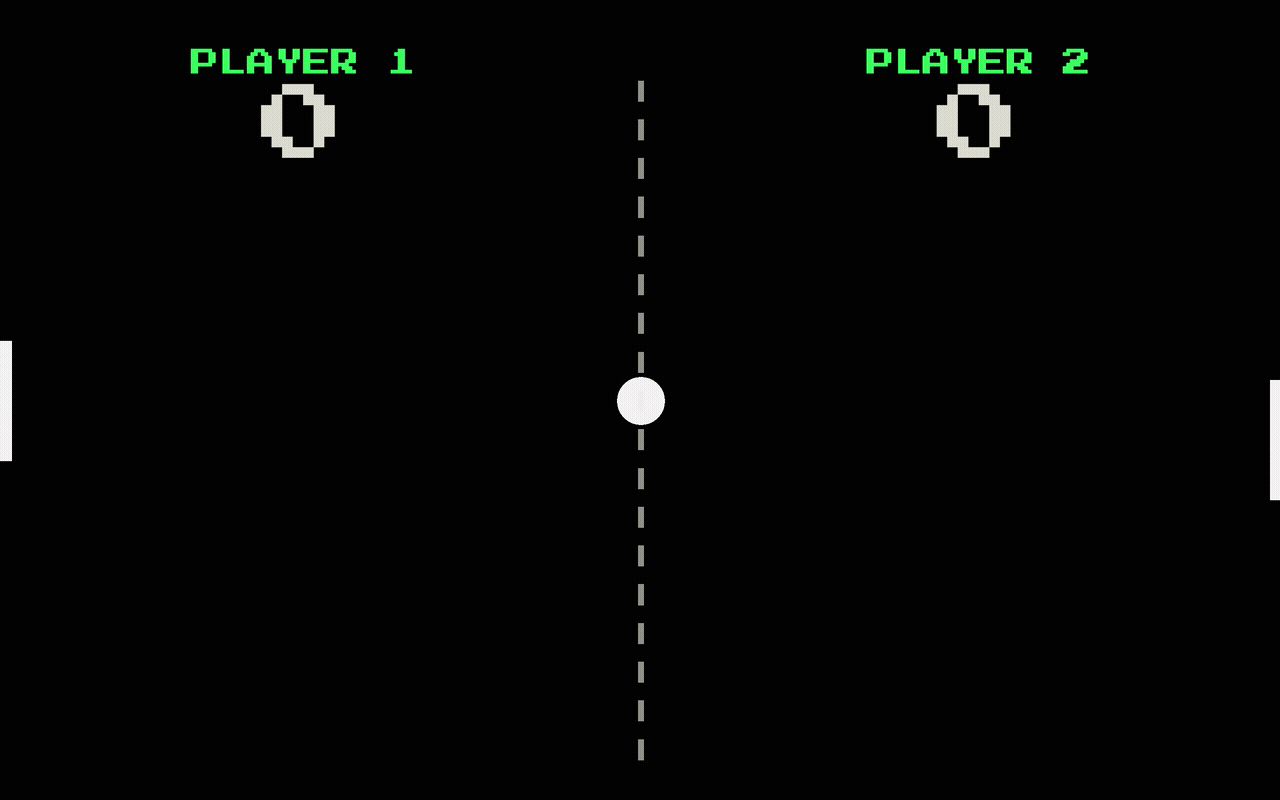 Pong gameplay